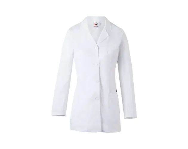 Velilla bata stretch corta mujer xs blanco | Brico Depôt Ordine In Blocco