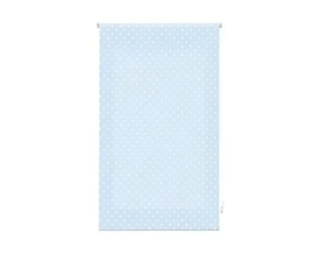 Vendita Finale Estor enrollable premium 140×250 azul con motas blancas | Brico Depôt