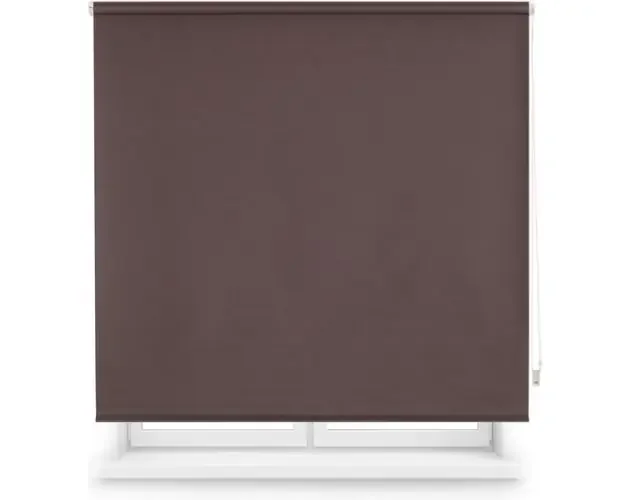 Vendita Finale Estor opaco enrollable premium 60×165 marrón oscuro | Brico Depôt