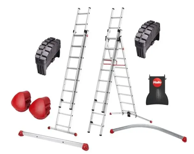 Vendita Finale Hailo-1834859-estabilizador curvo de 148 cm para escaleras profilot | Brico Depôt
