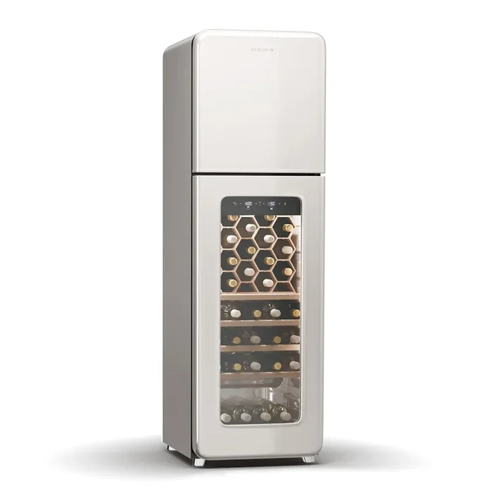 Vendita Finale Klarstein Shirley Wine Cooler + Freezer | 2-in-1-Gerät | Chrom