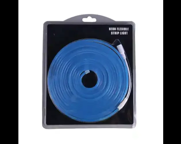 Vendita Finale Neón LED flexible 12v, 5 metros 6x12mm 120 LEDs/m. Color azul | Brico Depôt