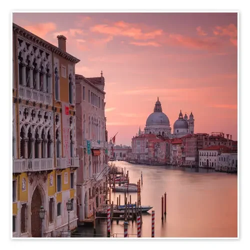 Venice and the grand Canal at sunrise de Alex Saberi