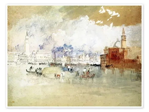 Venice, seen from the lagoon de Joseph Mallord William Turner ARTOTHEK