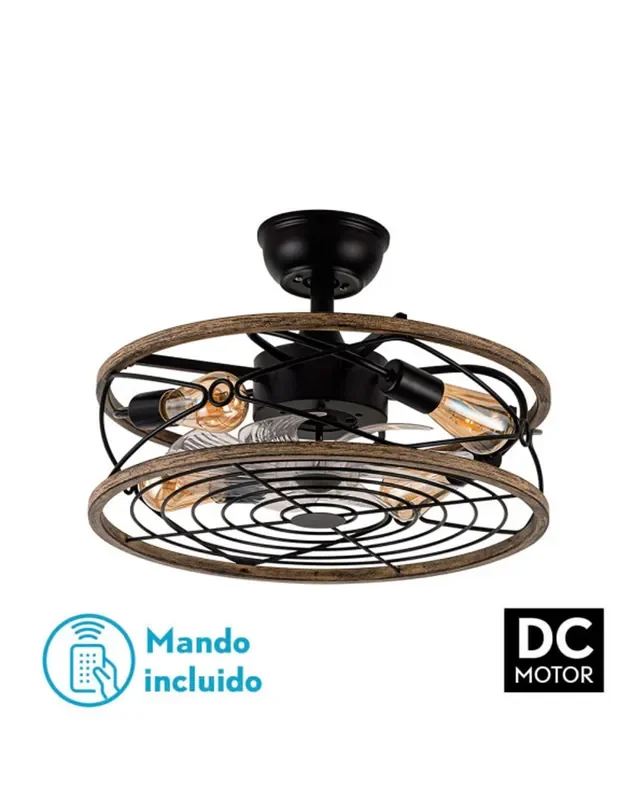 Ventilador Techo Rústico