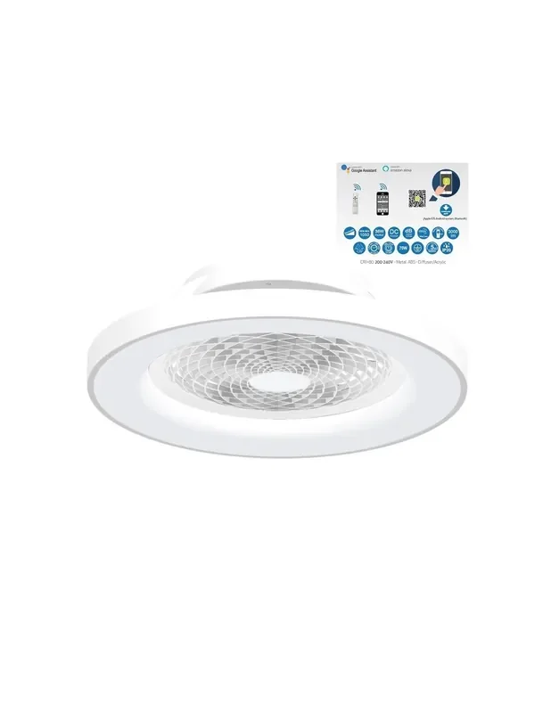 Ventilador Tibet Mantra APP compatible con Google Assistant y Amazon Alexa
