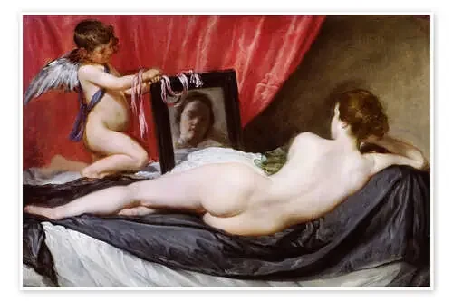 Venus del espejo de Diego Rodriguez de Silva y Velázquez Master Collection