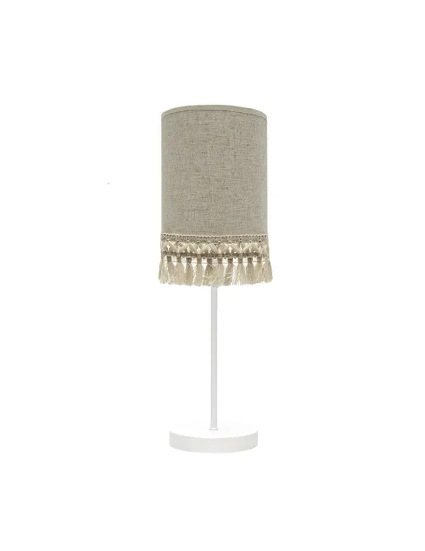 Vera Lámpara de Mesa con Pantalla Flecos