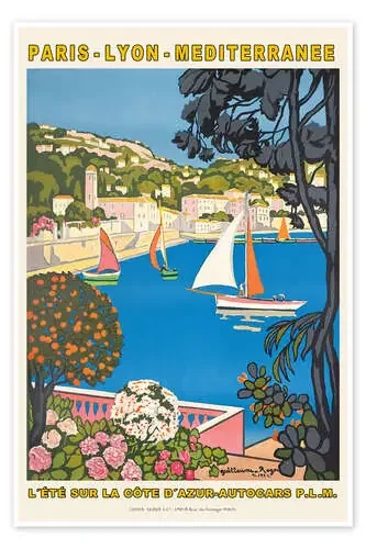 Verano en la Costa Azul, 1926 de Guillaume G. Roger ARTOTHEK