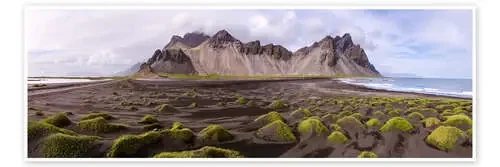Vestrahorn mountain panorama, Iceland de Matteo Colombo