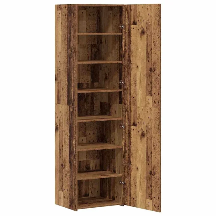 vidaXL Alacena Madera vieja 50 x 42.5 x 185 cm Madera contrachapada