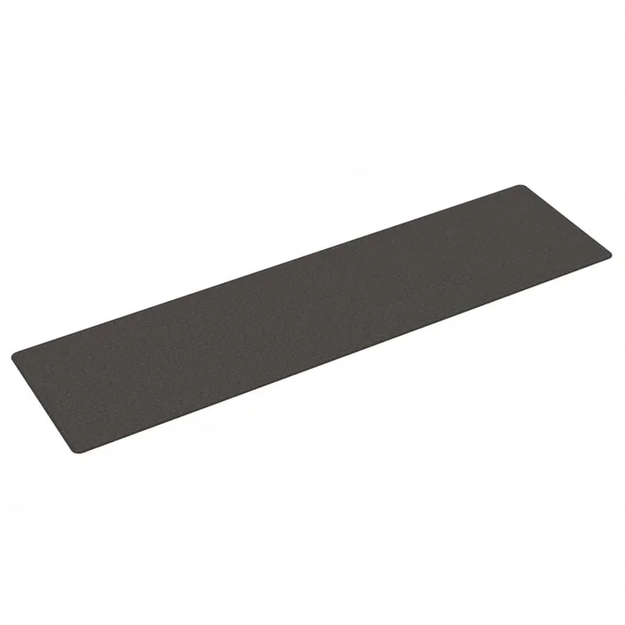 vidaXL Alfombra de pasillo con aspecto sisal gris antracita 80×300 cm