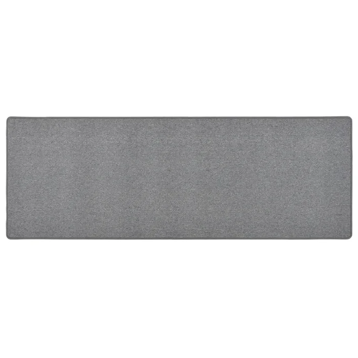 vidaXL Alfombra de pasillo gris oscuro 50×150 cm