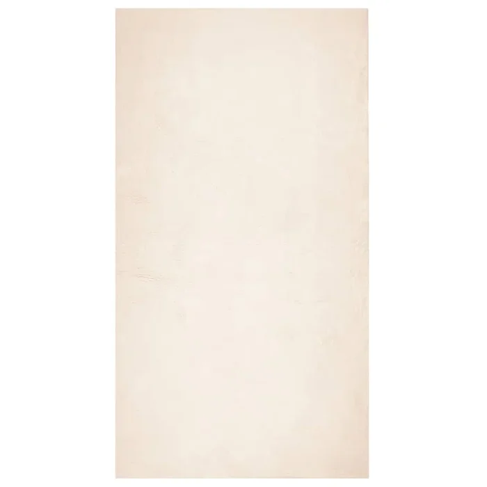 vidaXL Alfombra de pelo corto suave lavable HUARTE beige 60×110 cm