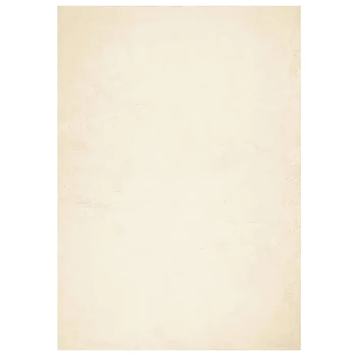 vidaXL Alfombra de pelo corto suave lavable HUARTE crema 160×230 cm