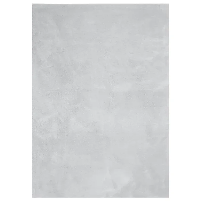 vidaXL Alfombra de pelo corto suave lavable HUARTE gris 200×280 cm