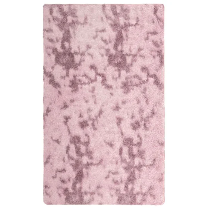 vidaXL Alfombra de pelo largo NAVARRA rosa polvoriento 60×100 cm
