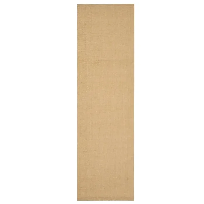 vidaXL Alfombra de sisal natural 100×350 cm