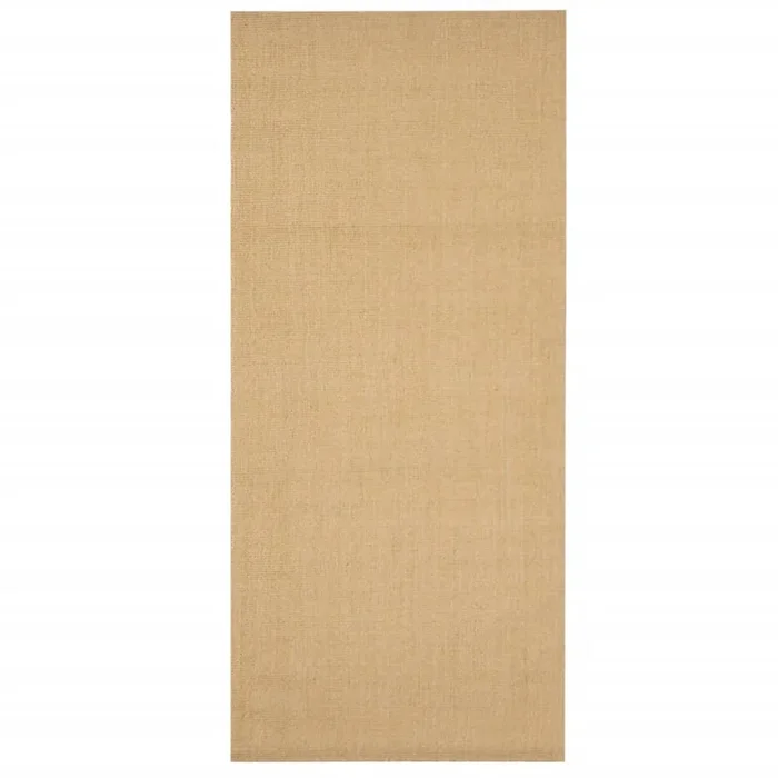 vidaXL Alfombra de sisal natural 66×150 cm