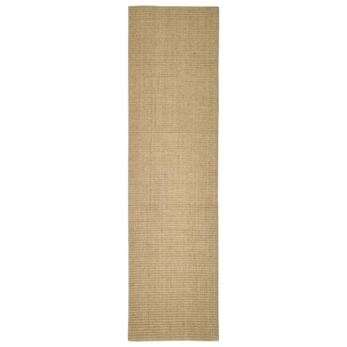 vidaXL Alfombra de sisal para rascador 80×300 cm