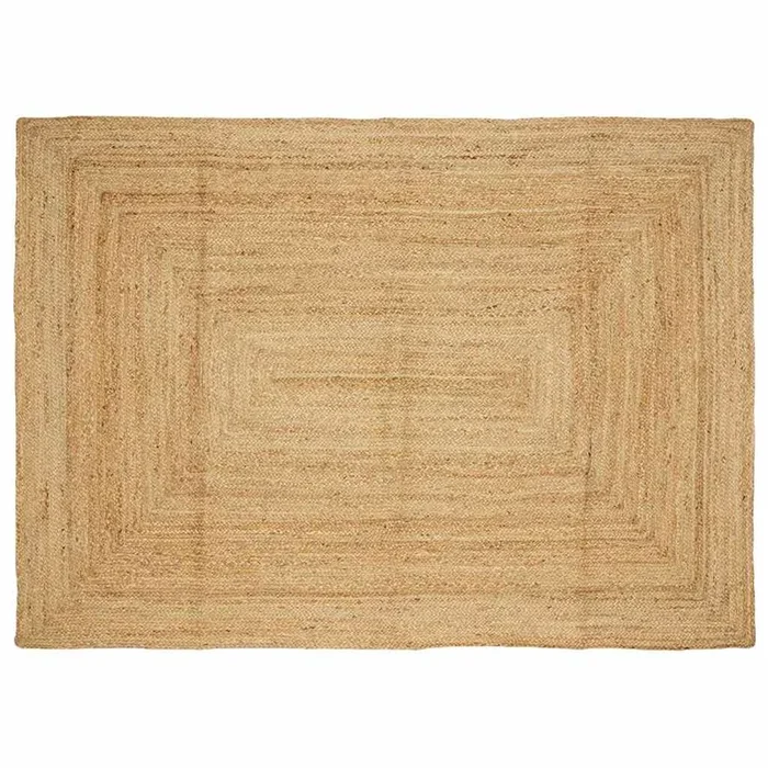 vidaXL Alfombra de yute tejida a mano natural 160×230 cm