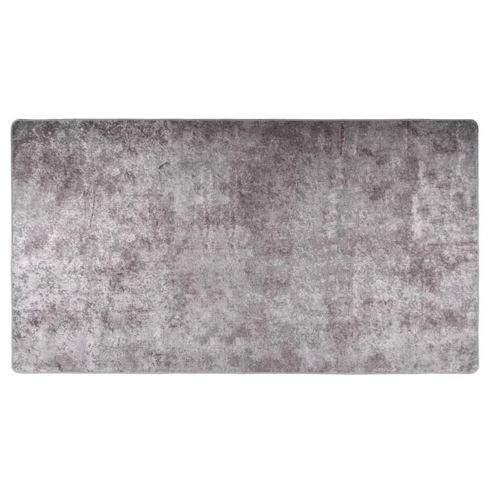 vidaXL Alfombra lavable antideslizante gris 190×300 cm