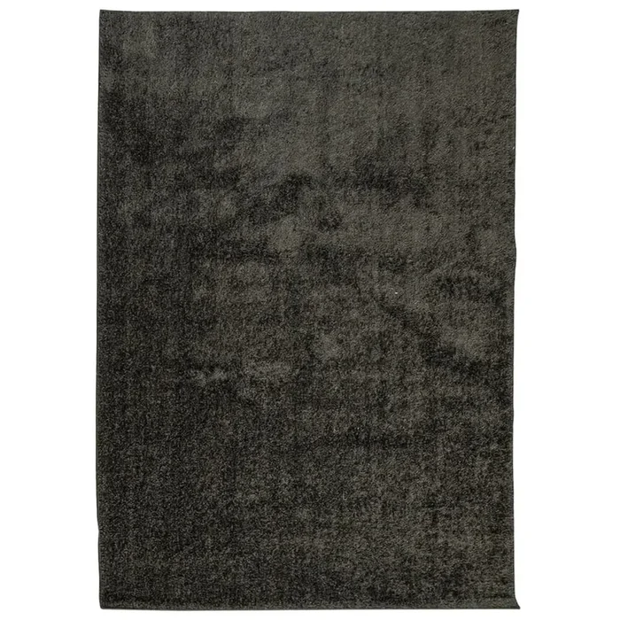 vidaXL Alfombra pelo largo aspecto brillante ISTAN antracita 140x200cm