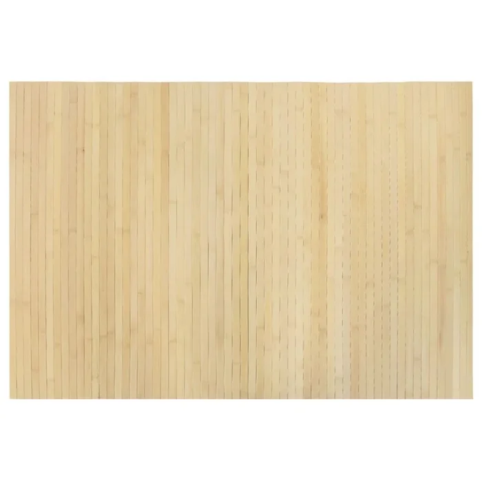 vidaXL Alfombra rectangular bambú color natural claro 70×100 cm (2)
