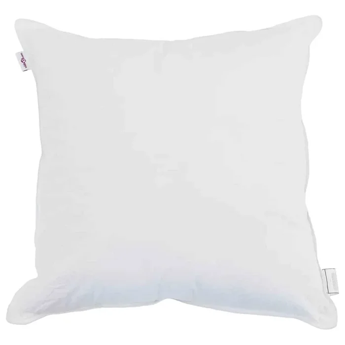 vidaXL Almohada con almohada Blanco 130gsm 100% algodón (2)