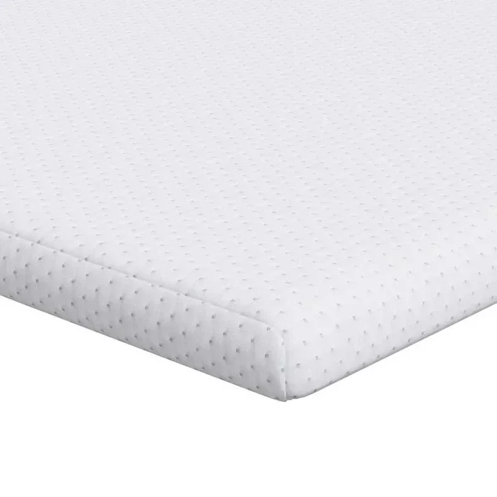 vidaXL Almohadillas para colchón Blanco 120 x 200 cm (5)