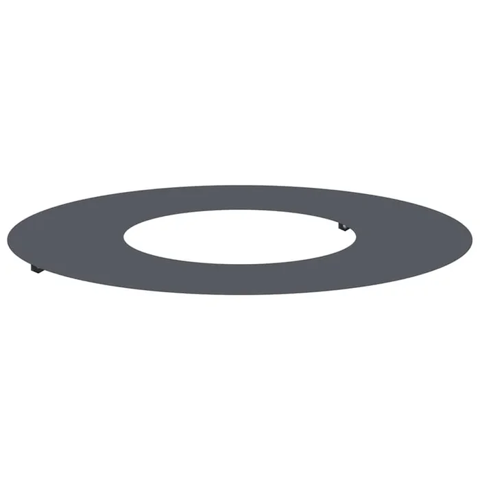 vidaXL Anillo plano para árbol Antracita Ø30 / 60 cm Acero