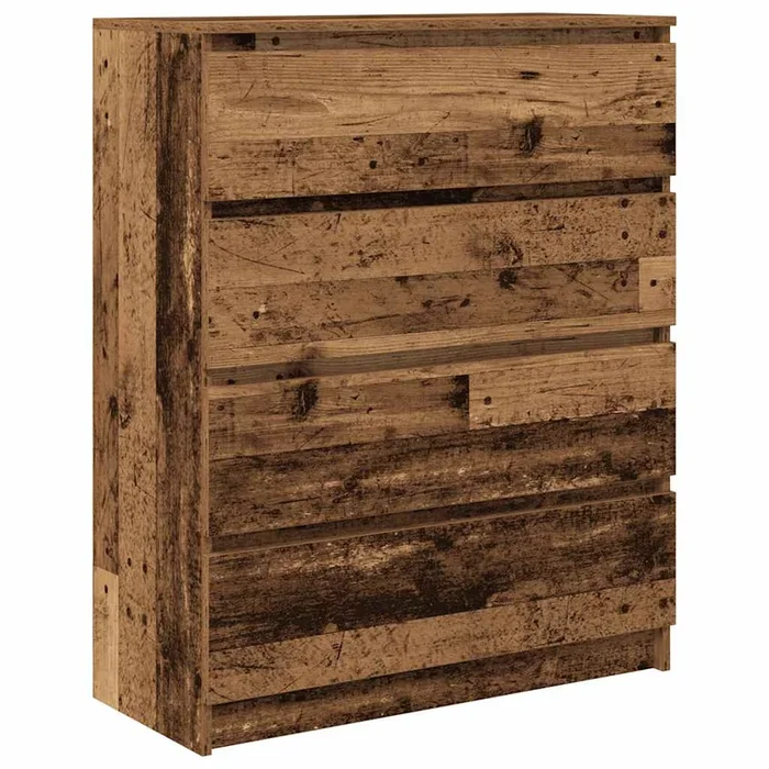 vidaXL Aparador de madera vieja 80x35x99 cm Madera de ingeniería