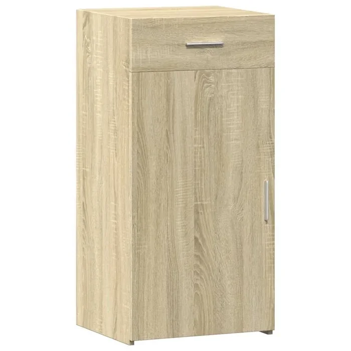 vidaXL Aparador madera de ingeniería roble Sonoma 45×42,5×93 cm (2)