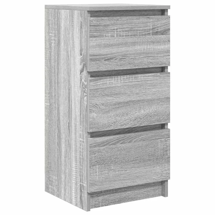 vidaXL Aparador Sonoma gris 37,5x35x76 cm madera de ingeniería (2)