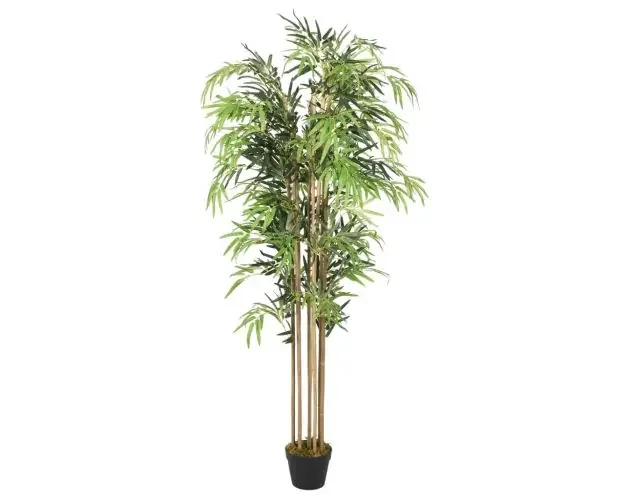 vidaXL árbol de bambú artificial con 1095 hojas verde 150 cm | Brico Depôt Soddisfatti O Rimborsati