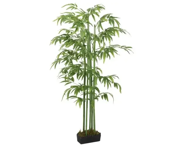 vidaXL árbol de bambú artificial con 576 hojas verde 150 cm | Brico Depôt Pagamento Sicuro