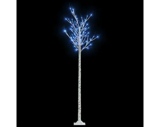 vidaXL árbol de navidad LED azul sauce de interior y exterior 2,2 m | Brico Depôt Professionale