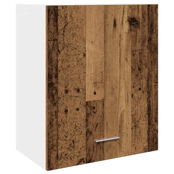 vidaXL Armario colgante «Lyon» de madera vieja, 50 x 31 x 60 cm, madera de ingeniería,