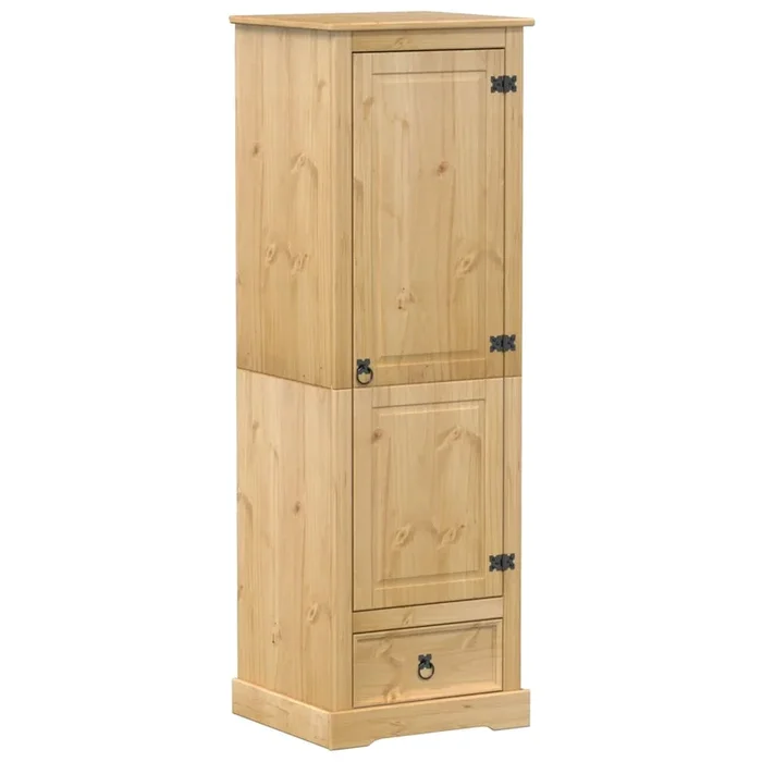vidaXL Armario Corona madera maciza de pino 55x50x170 cm