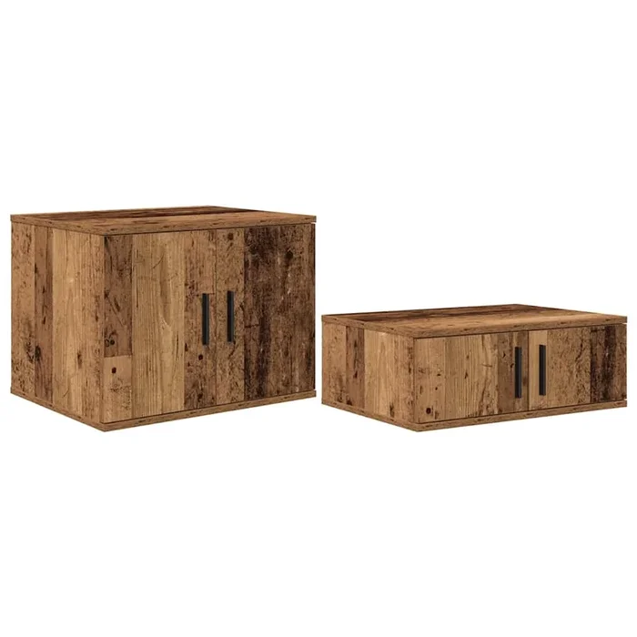 vidaXL Armario de almacenamiento Madera vieja 108 x 41 x 40 cm