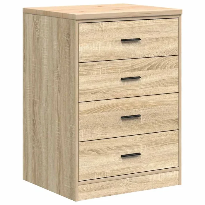 vidaXL Armario de almacenamiento para garaje Roble Sonoma 60x51x85 cm (3)