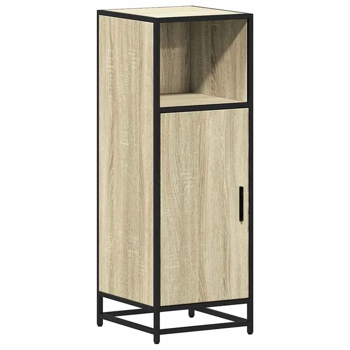 vidaXL Armario de baño de roble Sonoma 35×37,5×100 cm Madera de ingeniería