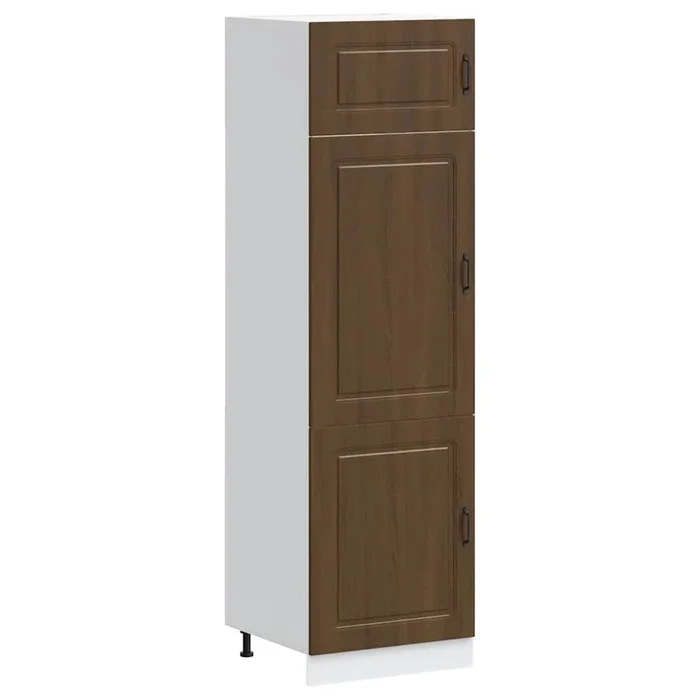 vidaXL Armario de cocina Kalmar madera de ingeniería de roble marrón