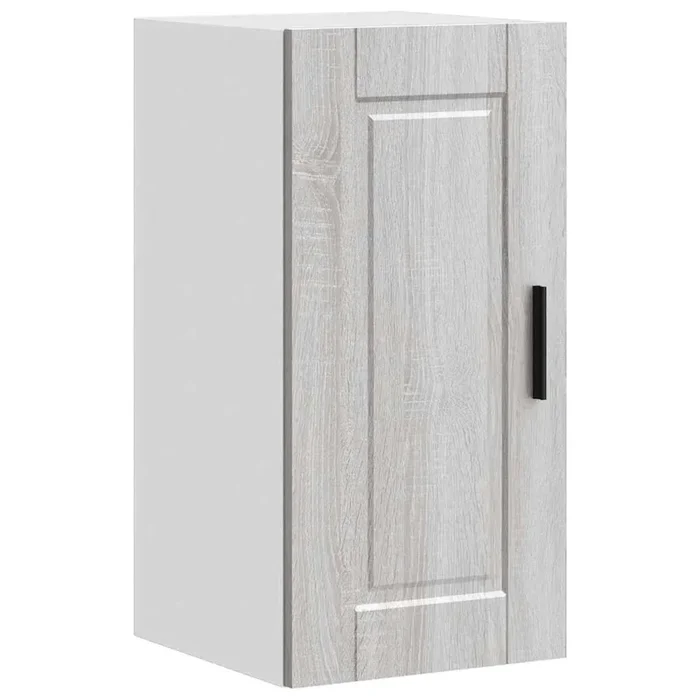 vidaXL Armario de pared de cocina Porto gris sonoma madera ingeniería