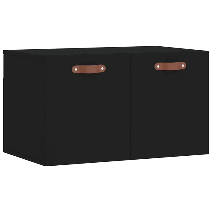 vidaXL Armario de pared madera de ingeniería negro 60×36,5×35 cm (3)