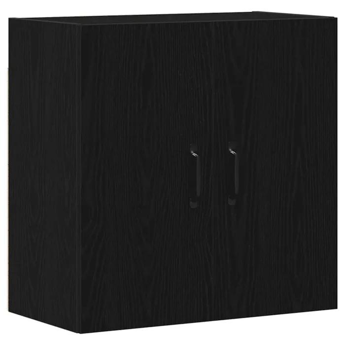 vidaXL Armario de pared roble negro 60x31x60 cm madera de ingeniería