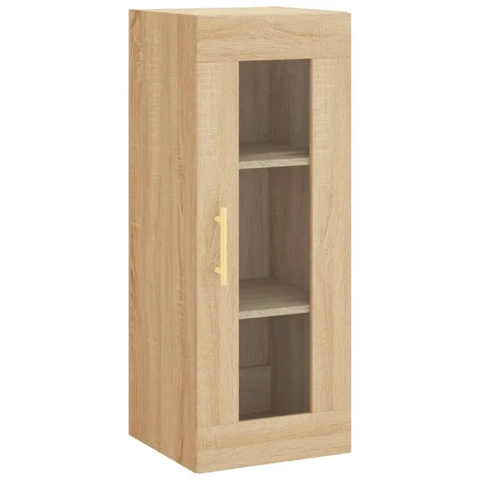 vidaXL Armario de pared roble Sonoma 34,5x34x90 cm (6)