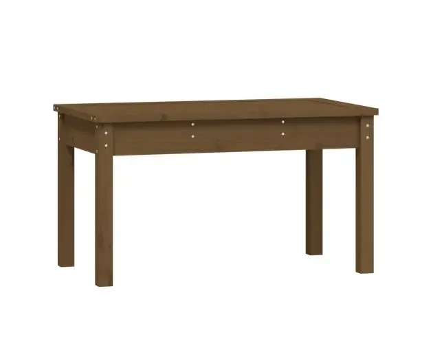 vidaXL banco de jardín madera maciza pino marrón miel 80x44x45 cm | Brico Depôt Artigianale
