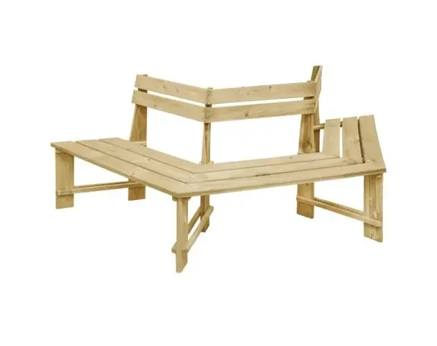 vidaXL banco de jardín madera pino impregnada 240 cm | Brico Depôt Offerta Speciale
