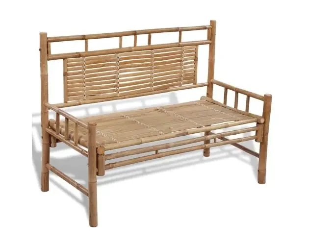 vidaXL banco de jardín plegable bambú 120 cm | Brico Depôt All’Ingrosso